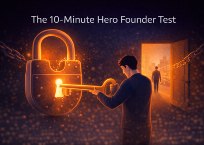 A Founder Unlocking their ability to scale their sales.